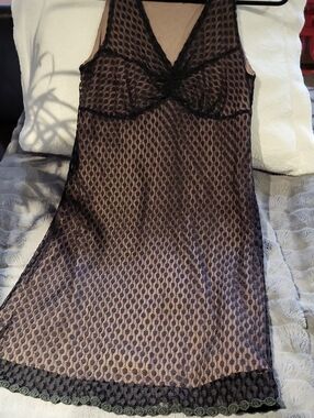 Sheer Overlay Dress.